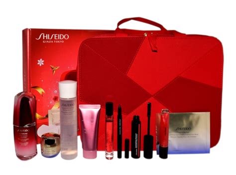 Shiseido, zestaw prezentowy kosmetyków do pielęgnacji, 10 szt. | Sklep ...