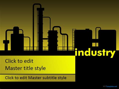 Free Manufacturing Industry Ppt Template