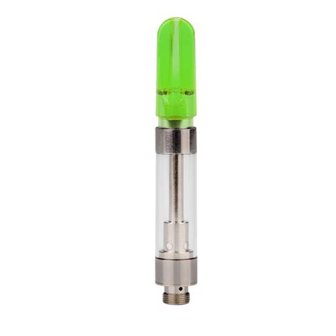 Thc Vape Pen Compatible 1ml Cartridge Is With Clear Green Tip