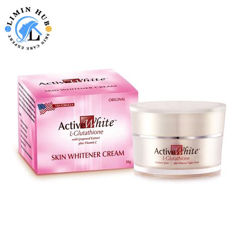 Active White L Glutathione Skin Whitening Cream Limin Hub