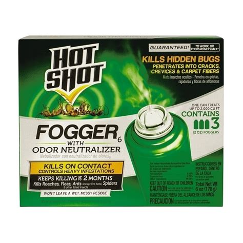 Hot Shot Bedbug And Flea Fogger 3 Pack HD Supply