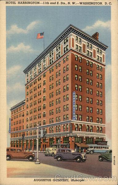 Harrington Hotel Washington Dc Washington Dc Postcard