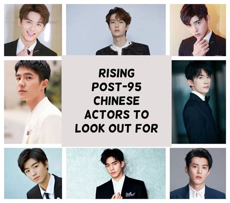 Rising Post-95 Chinese Actors to Look Out For - MyDramaList