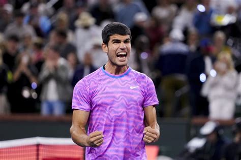 Tennis Alcaraz Rallies To Subdue Arnaldi In Indian Wells Opener Omni