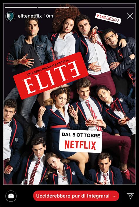 Élite il poster della serie originale Netflix MYmovies it