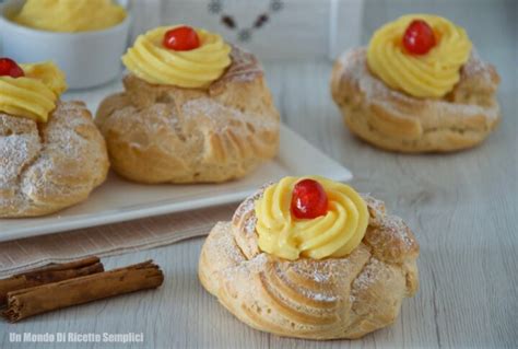 Zeppole Di San Giuseppe Ricetta Zeppole Gonfie E Vuote