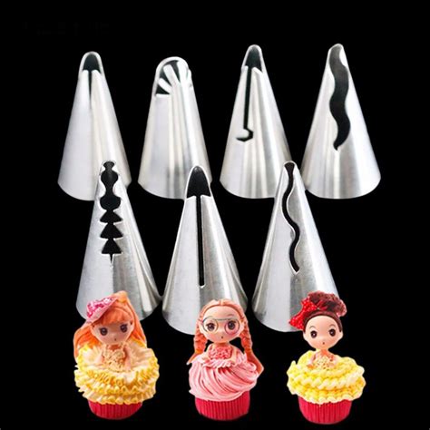 Stks Set Nozzles Pastry Decorating Tips Rvs Icin Grandado