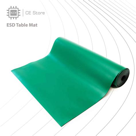 Esd Soldering Table Mat Anti Static High Temperature Rubber Type Matt