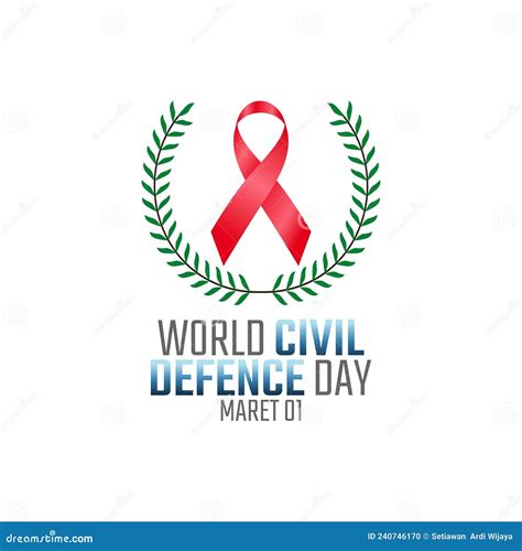 Vector Graphic Of World Civil Defence Day Stock Vector Illustration