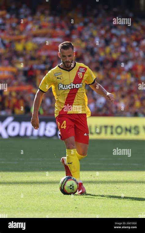 Jonathan Gradit Lens During The French Championship Ligue Football