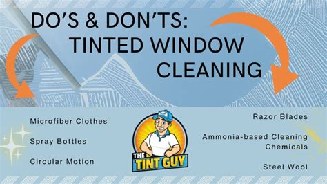 How To Clean Tinted Windows For Streak Free Shine