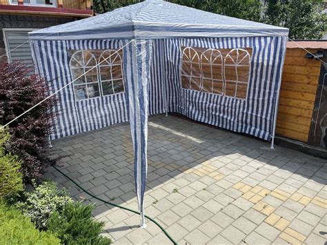 Cort Pavilion De Gradina 33 M Pliabil 2 Pereti Laterali Sibiu OLX Ro