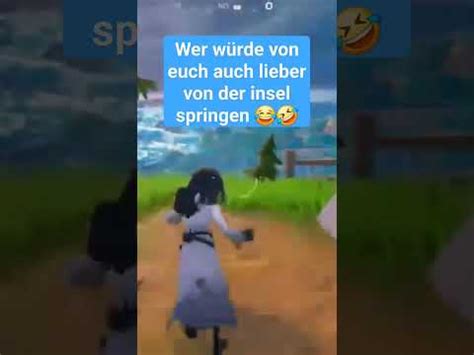 Man Kennt S Man Springt Einfach Von Der Insel YouTube