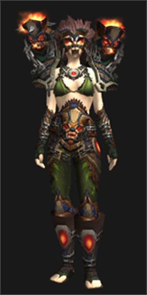 Windfury Set Conjunto de transfiguración World of Warcraft