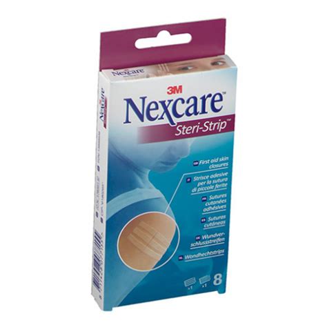 3M NEXCARE STERI STRIP SUTURAS CUTANEAS ADHESIVA 3 U 6 X 75 MM Y 5 U 3