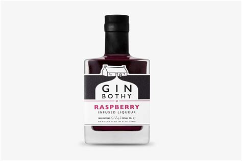 Gin Bothy Raspberry 50cl Award Winning Raspberry Gin Infusion 20 Abv 50cl Bottle