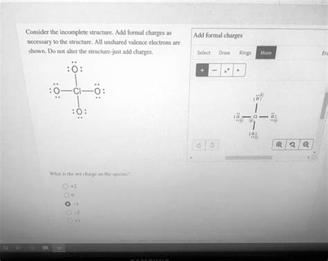 Solved Consider The Incomplete Structure Add Formal Churgcs Necessary T0 The Structure All