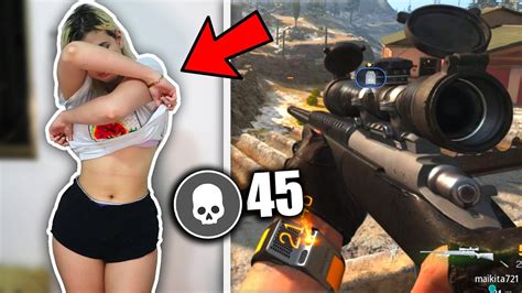 Mi Novia Se Quita 1 Ropa Por Cada Kill En Warzone 🔥 Youtube