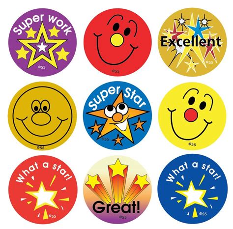 Free Printable Star Stickers - Printable Templates