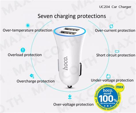 hoco. UC204 Car Charger – MAX Co., Ltd.
