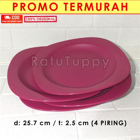 Jual Raya Blossom Plate Piring Makan Tupperware Shopee Indonesia