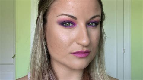 TUTORIAL Ahumado De Ojos Morado Naranja SMOKEY EYE Colores Intensos