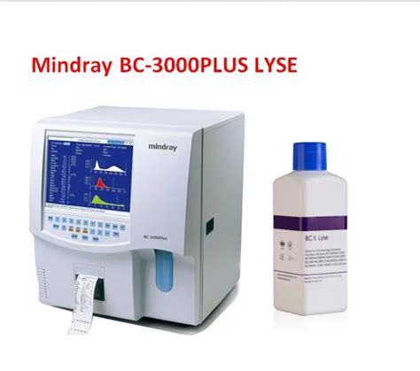 Mindray Hematology Reagent Bc Bc S Lyse With Barcode Diluent Lyse