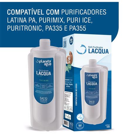 Refil Lacqua Planeta Água Para Aparelhos Latina Mercado Livre