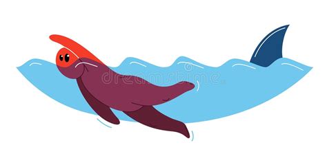 Escaping Shark Stock Illustrations 27 Escaping Shark Stock