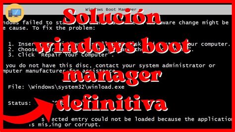 Reparar Boot De Arranque De Windows Gu A Paso A Paso