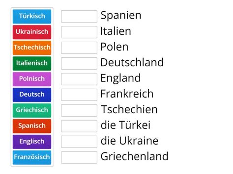 Sprachen Match Up