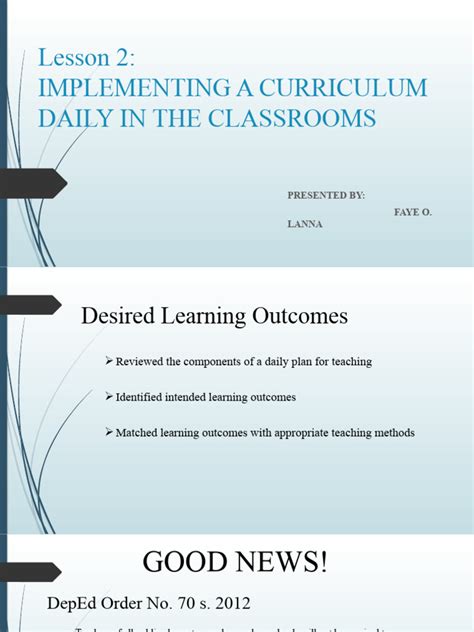 curriculum  knowledge learning styles