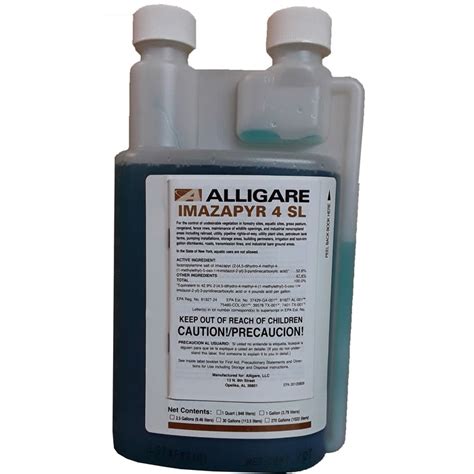 Imazapyr 4sl Imazapyr Quart And 25 Gallon Size Chemical Warehouse