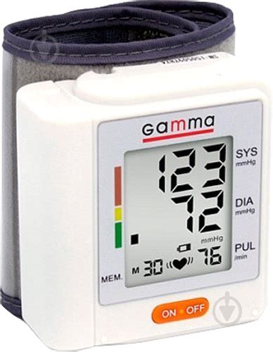ᐉ Тонометр запястный GAMMA Active • Купить в Киеве, Украине • Лучшая ...