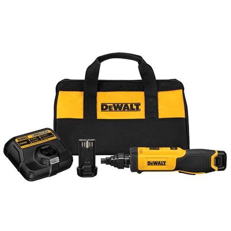 Dewalt 8 Volt Max Lithium Ion Cordless Gyroscopic Screwdriver With