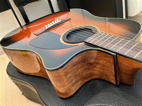Fender Acoustic Electric Guitar Fender Cd60ce Sb Hobbies And Toys Music