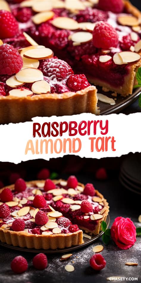 Raspberry Almond Tart 75 Minutes Recipe Almond Recipes Almond Tart Recipe Raspberry Almond