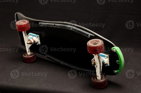 Old Used Wooden Skateboard 17470238 Stock Photo at Vecteezy