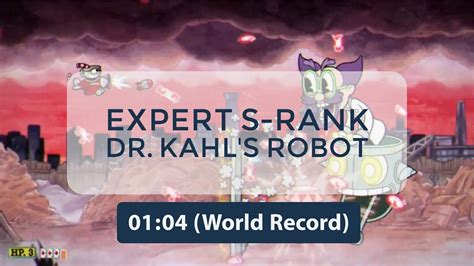 Cuphead Dr Kahl S Robot Expert S Rank World Record Speedrun 01 04