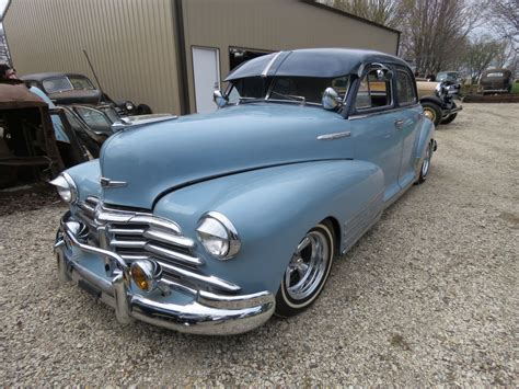 Lot 303s 1948 Chevrolet Fleetline 4dr Sedan Lowrider Vanderbrink