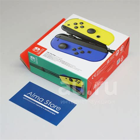 [Новый] Игровой контроллер Nintendo Joy-Con Pair | Синий - Желтый ...