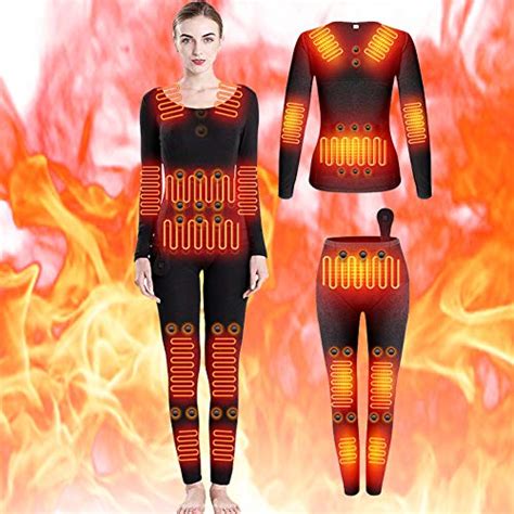 Zy Ensemble De Sous V Tements Thermiques Pour Femmes Sous V Tements