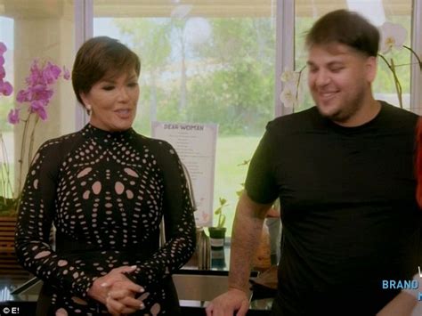 Blac Chyna Scolds Rob Kardashian For Revealing Sex Of Their Baby To Kris Jenner Daily Mail Online