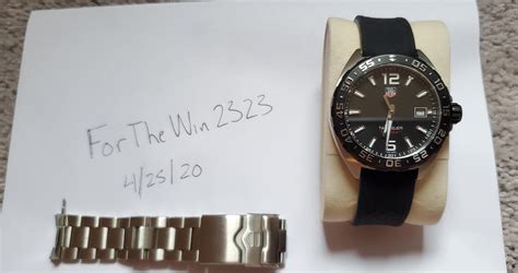 WTS WTT TAG HEUER FORMULA MINT NAKED FINAL REDUCTION R Watchexchange