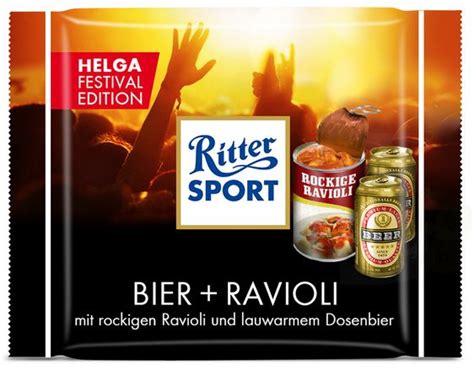 Neu Im Sortiment Ritter Sport Helga Festival Edition Mit Bier Und