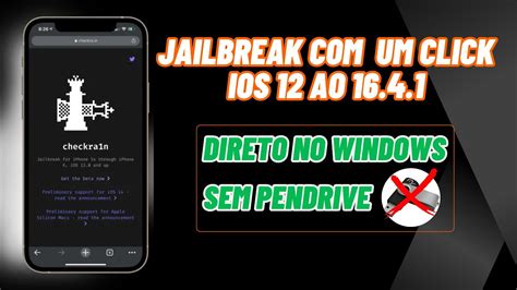 Como Fazer Jailbreak No Iphone Do Ios Ao Jailbreak Windows