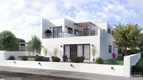 Plan Maison Moderne Etages Home Alqu