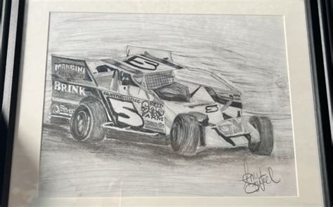 Race Car Pencil Drawing by Amy Szwed Designs in New Egypt Area - Alignable