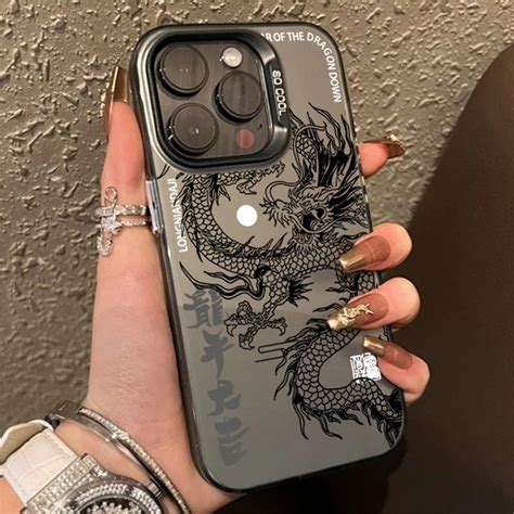 Funda De Armadura Antica Da Con T Tem De Drag N De Lujo Para IPhone