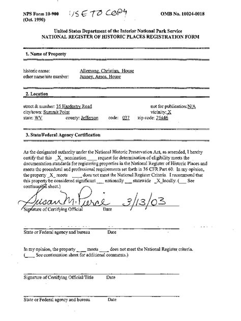 Fillable Online Jefferson County Historic Landmarks Commission Fax